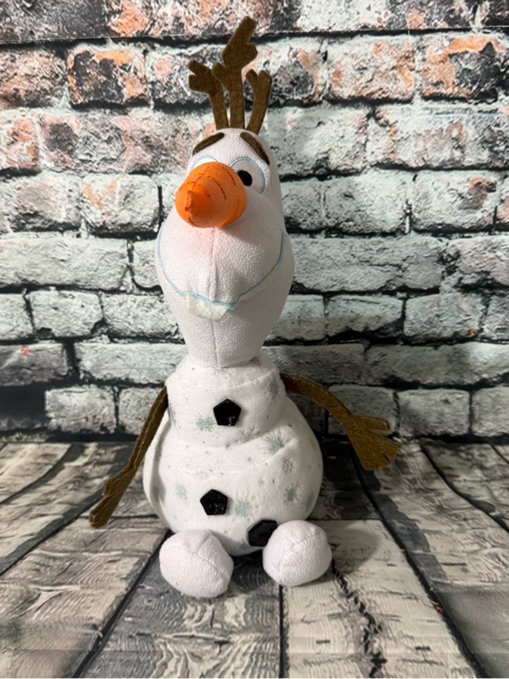 Ty Beanie Babies Frozen’s Sparkle Olaf 12” Plush Snowman 2019 Toy (TYPL-08)